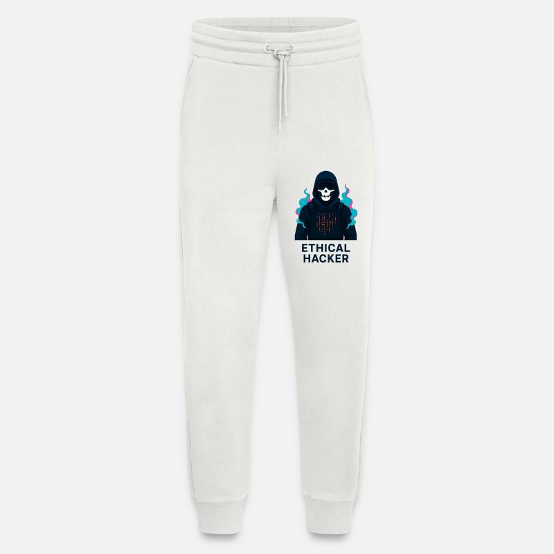 Ethischer Hacker – Cybersicherheit - Jogginghose - made by SPREAD - OFF WHITE