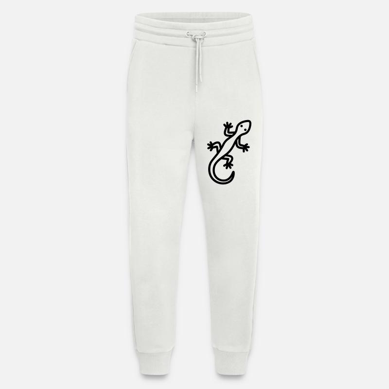 lizard - Jogging Pants - made by SPREAD - OFF WHITE