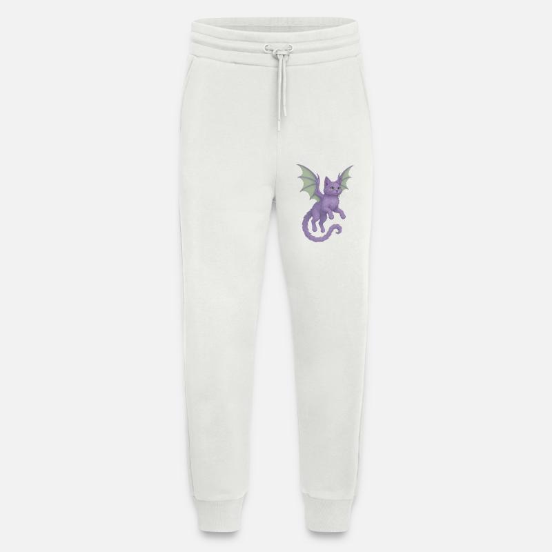 Katzendrache - Jogginghose - made by SPREAD - OFF WHITE
