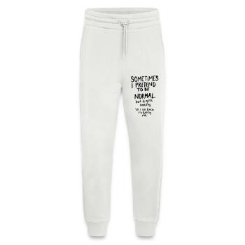 Awesome - Normal is Boring - Jogging Pants - made by SPREAD  - OFF WHITE - Front