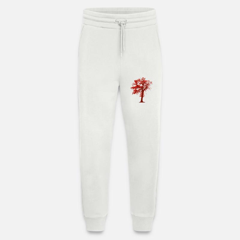 Baum-Illustration - Jogginghose - made by SPREAD - OFF WHITE