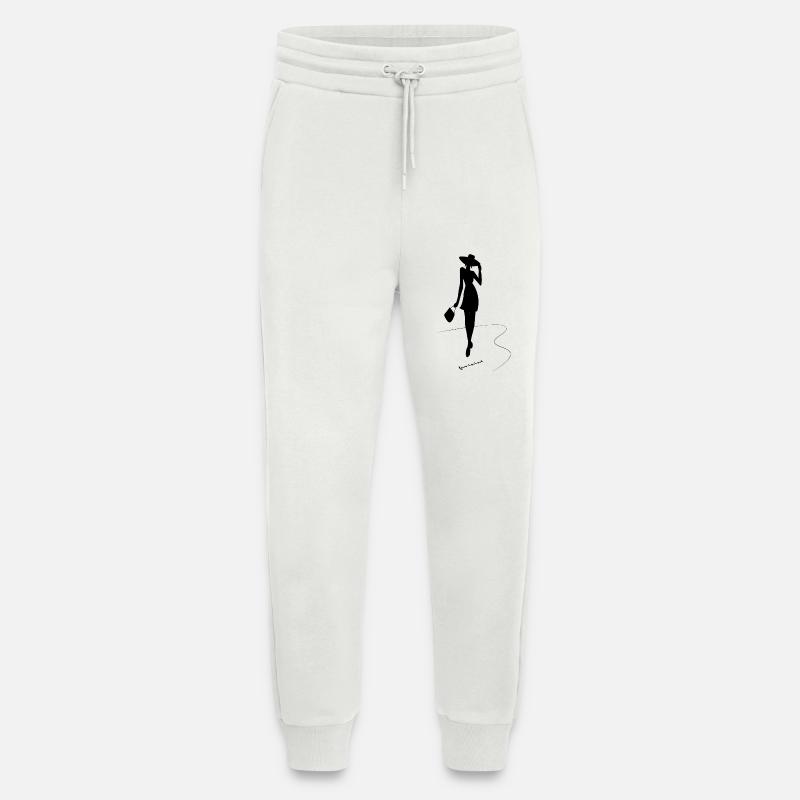Frau Feminin - Jogginghose - made by SPREAD - OFF WHITE