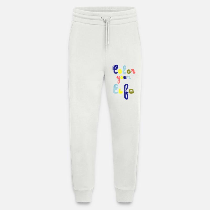 Färben Sie Ihr Leben - Jogginghose - made by SPREAD - OFF WHITE