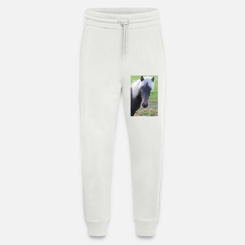 Pferd Pferdeposter - Jogginghose - made by SPREAD - OFF WHITE
