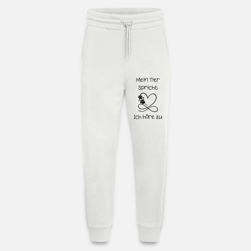 Mein_Tier_spricht - Jogginghose - made by SPREAD - OFF WHITE