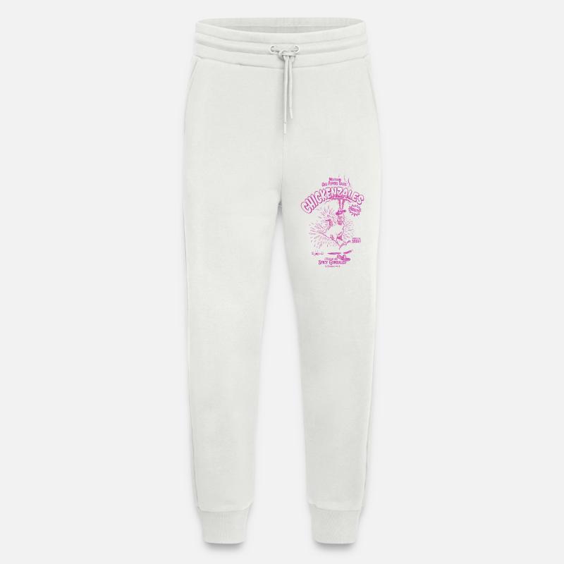 Lila Retro Scharfhähnchen - Jogginghose - made by SPREAD - OFF WHITE