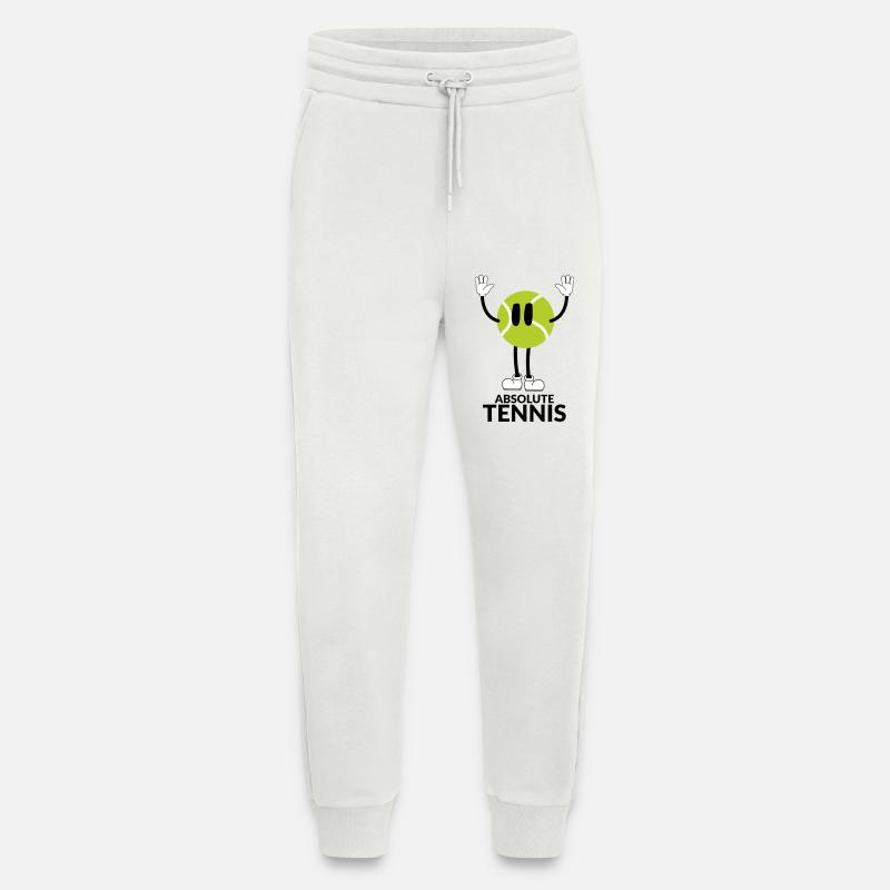 Absolute Tennis - Jogging Pants - made by SPREAD  - OFF WHITE