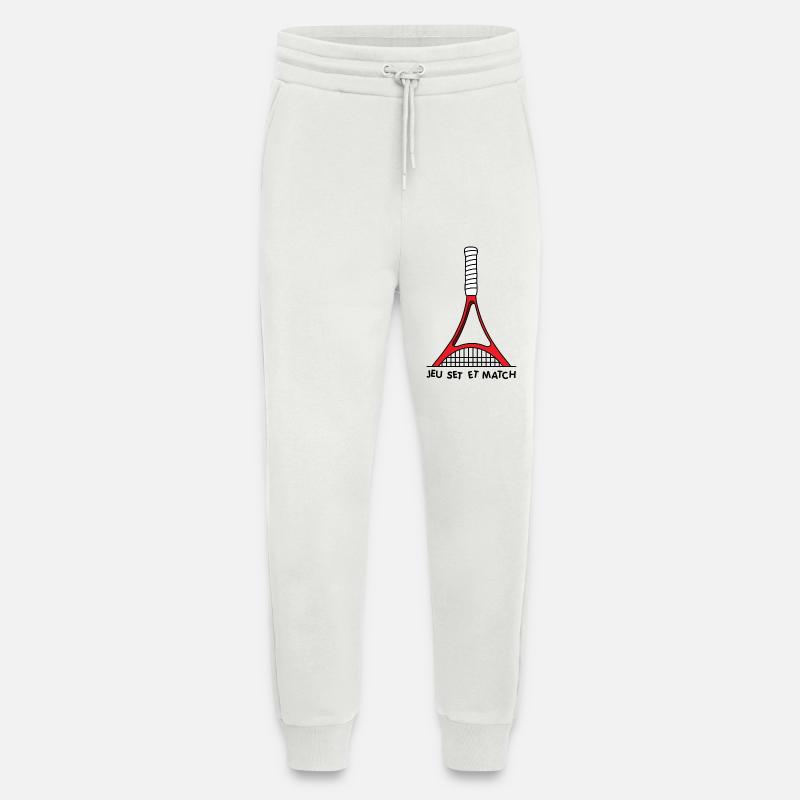 French Tennis Open - Jogginghose - made by SPREAD - OFF WHITE