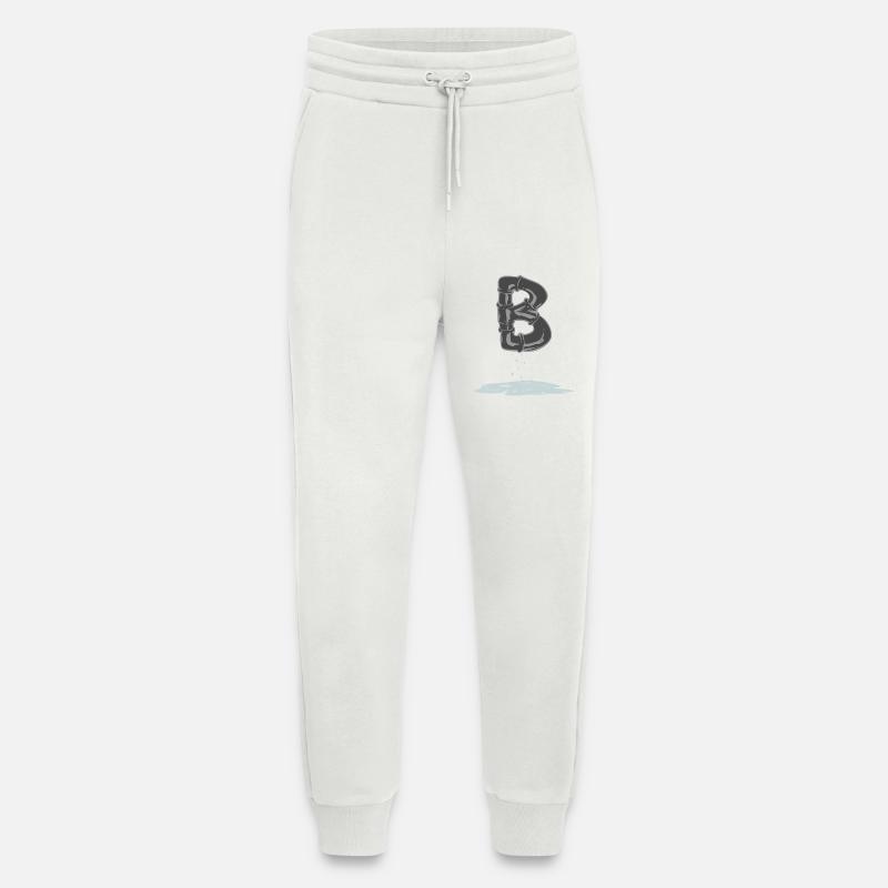 rohr b - Jogginghose - made by SPREAD - OFF WHITE