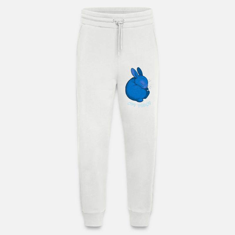Rabbit - Nicht heute - Jogginghose - made by SPREAD - OFF WHITE