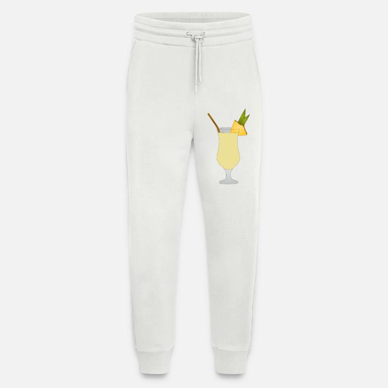 pina colada - Jogging Pants - made by SPREAD  - OFF WHITE