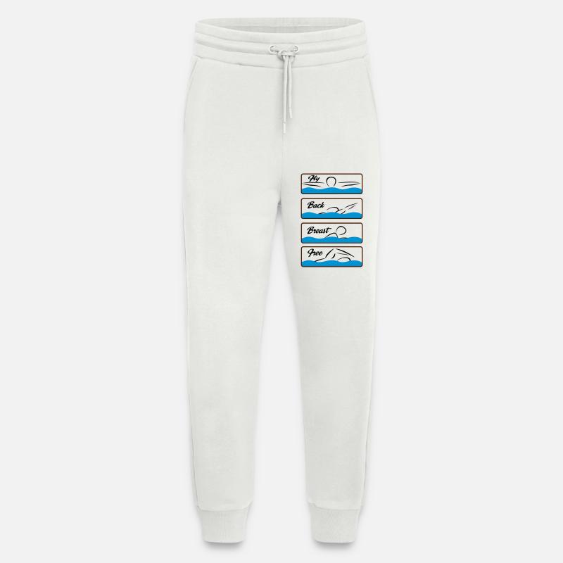 schwimmen - Jogginghose - made by SPREAD - OFF WHITE