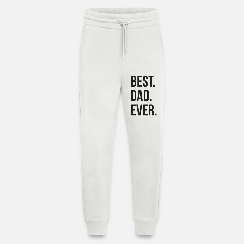 Best Dad Ever - Jogginghose - made by SPREAD - OFF WHITE