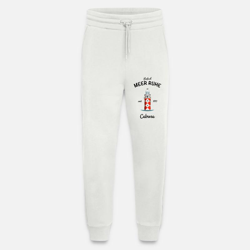 Balearen, Insel Cabrera, Meer Ruhe - Jogginghose - made by SPREAD - OFF WHITE