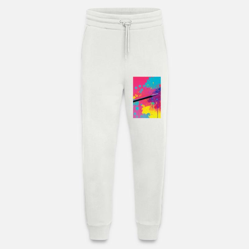 Abstrakte Kunst - Jogginghose - made by SPREAD - OFF WHITE