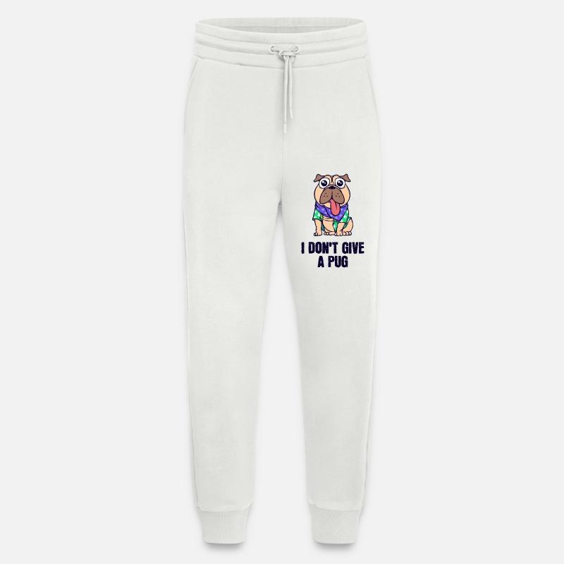 Haustiere Hund Knuddeltier Lieblingstier Statement - Jogginghose - made by SPREAD - OFF WHITE
