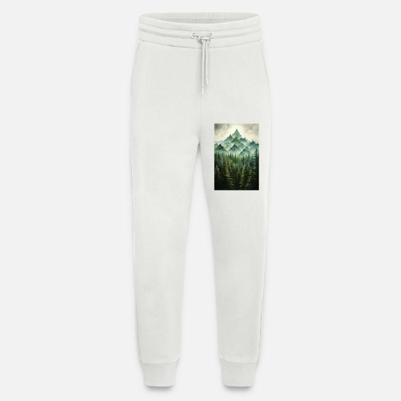 Waldlandschaft - Jogginghose - made by SPREAD - OFF WHITE