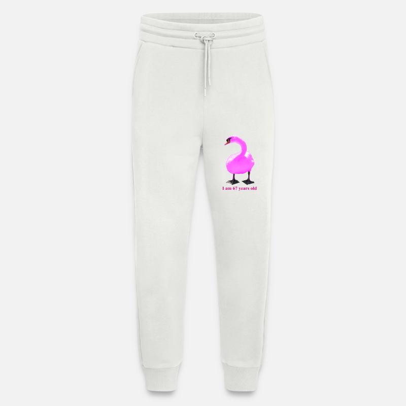 Überraschend verschnörkeltes Schwanen-Mash-Up - Jogginghose - made by SPREAD - OFF WHITE