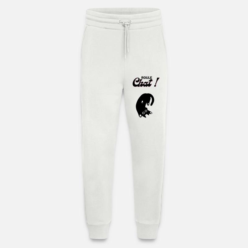 Freilaufende Katze! - Jogginghose - made by SPREAD - OFF WHITE