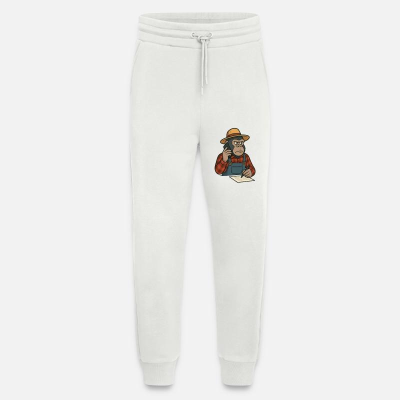 Farm Gorilla  - Jogginghose - made by SPREAD - OFF WHITE