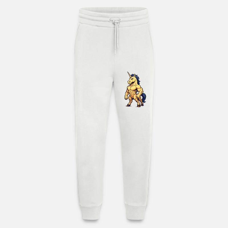 Muskulöses Einhorn - Jogginghose - made by SPREAD - OFF WHITE