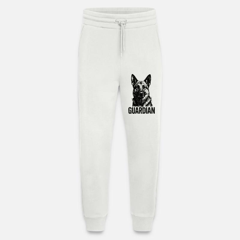 Deutscher Schäferhund - Wachhund - Jogginghose - made by SPREAD - OFF WHITE