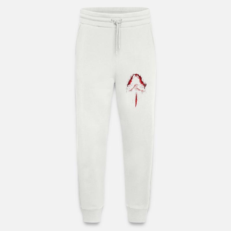 Red Grim Reaper Dagger - Jogging Pants - made by SPREAD  - OFF WHITE
