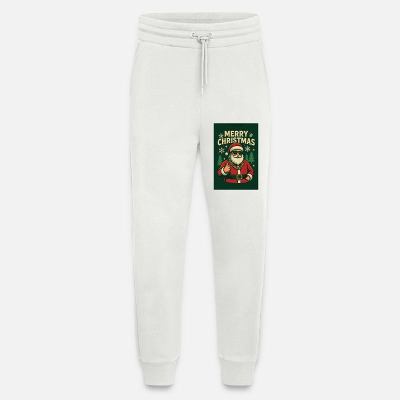 Chilliger Santa mit Sonnenbrille - Jogginghose - made by SPREAD - OFF WHITE