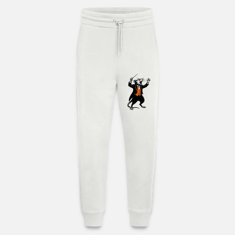 Ratte als Dirigent im Smoking - Jogginghose - made by SPREAD - OFF WHITE