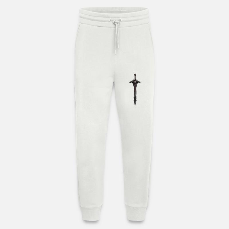 Dreadblade Skull Sword - Jogging Pants - made by SPREAD  - OFF WHITE