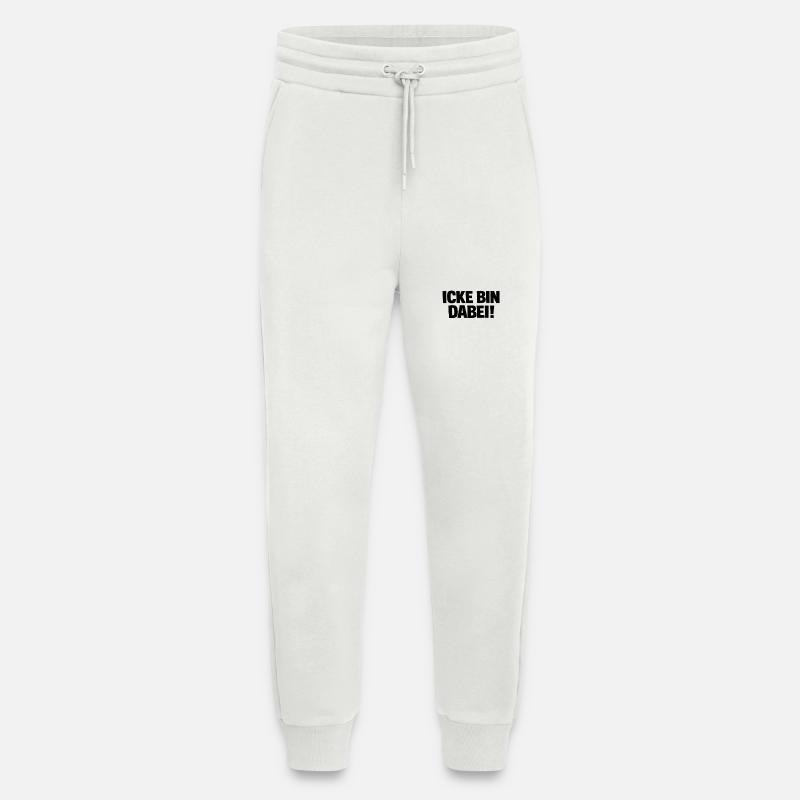 ICKE BIN DABEI! Berliner Style - Jogginghose - made by SPREAD - OFF WHITE