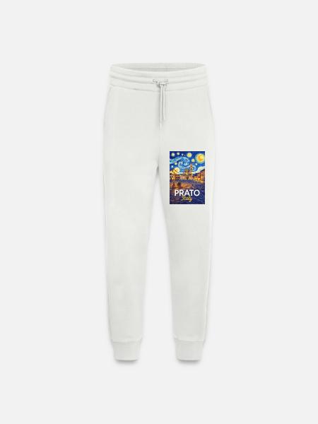 Prato, Italy. - Jogging Pants - made by SPREAD - OFF WHITE