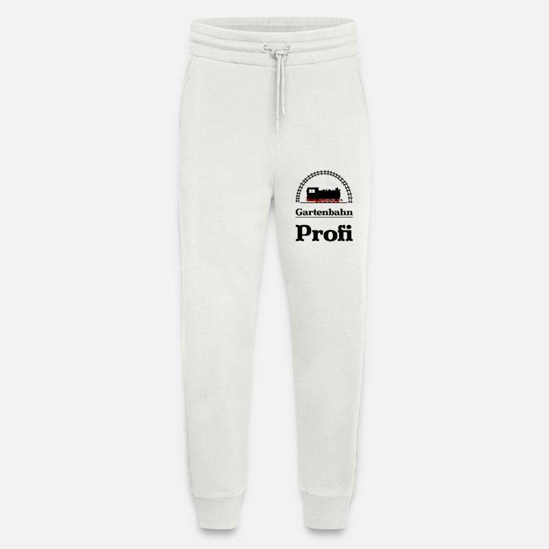 Gartenbahn Profi Dampflok - Jogginghose - made by SPREAD - OFF WHITE