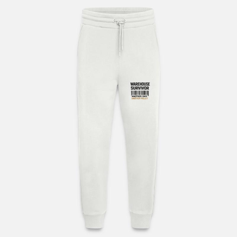 Lagerüberlebender: Ein weiterer Tag, eine weitere Palette - Jogginghose - made by SPREAD - OFF WHITE