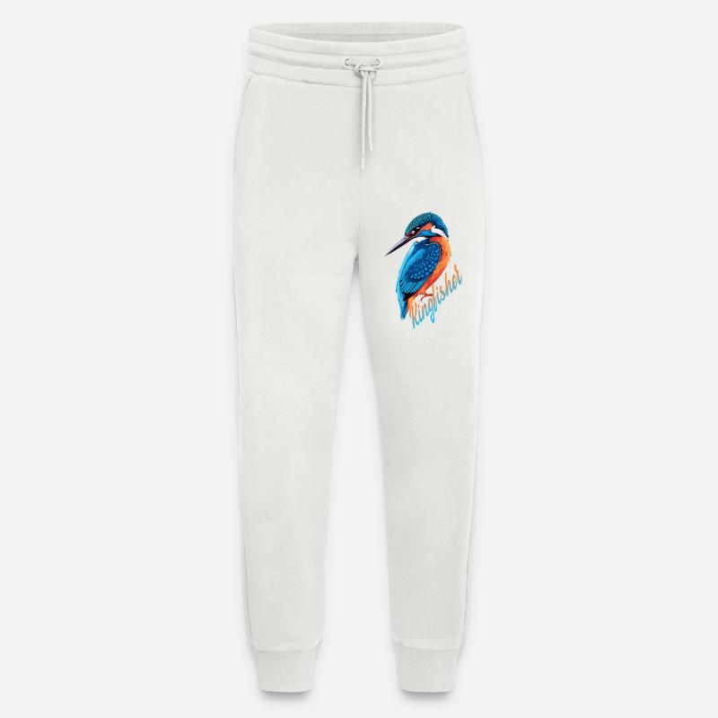 Niedlicher Eisvogel - Jogginghose - made by SPREAD - OFF WHITE
