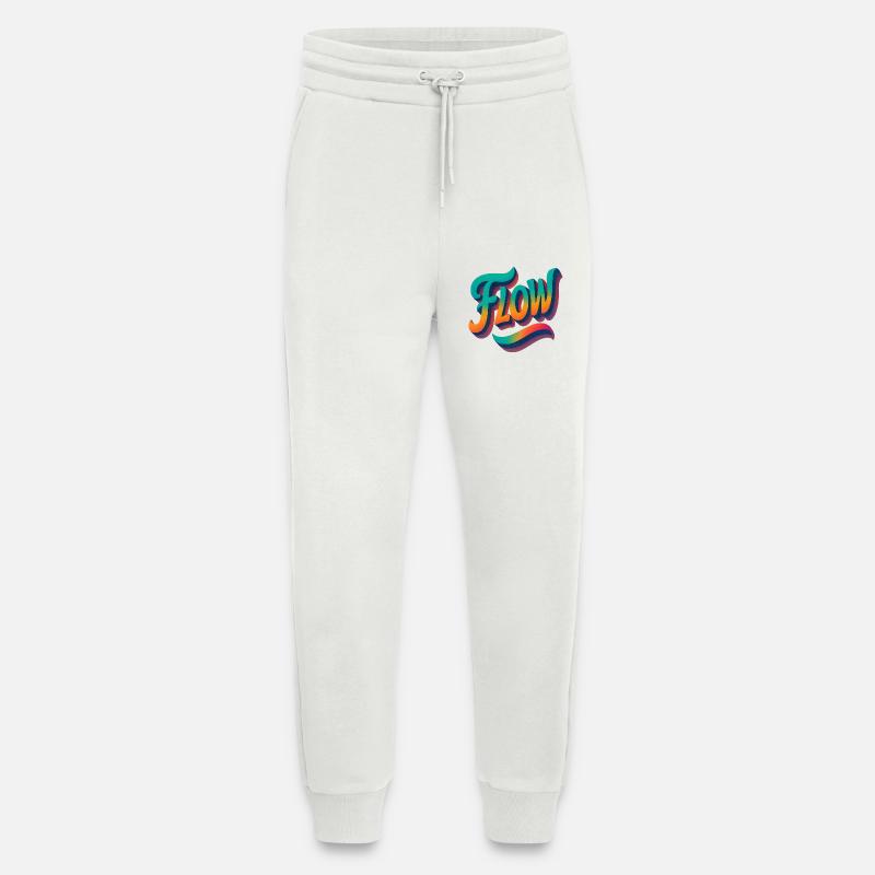 Lassen Sie es fließen - Jogginghose - made by SPREAD - OFF WHITE