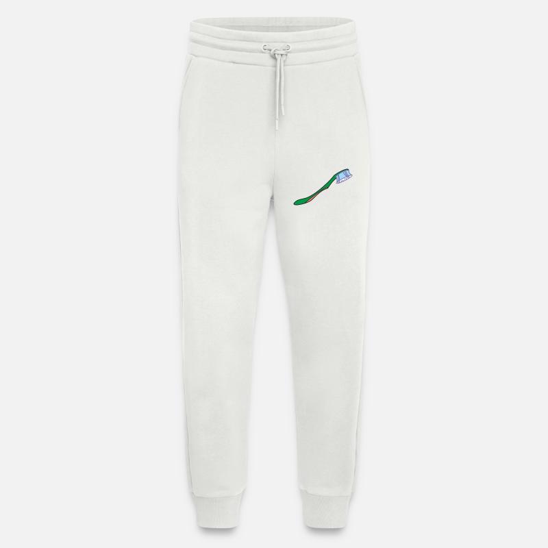 Zahnbürste - Jogginghose - made by SPREAD - OFF WHITE