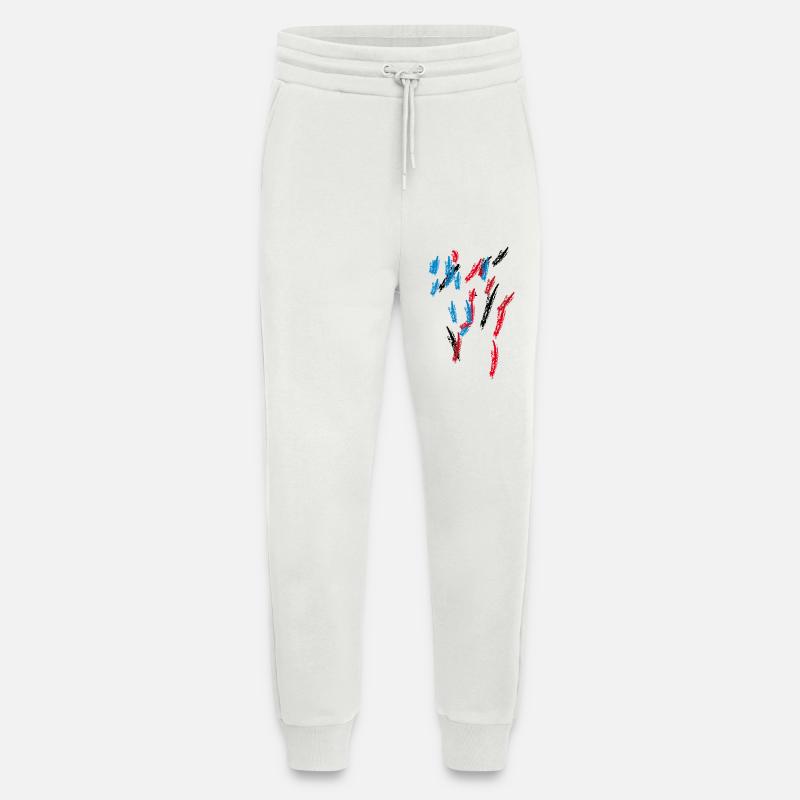Farben Muster - Jogginghose - made by SPREAD - OFF WHITE
