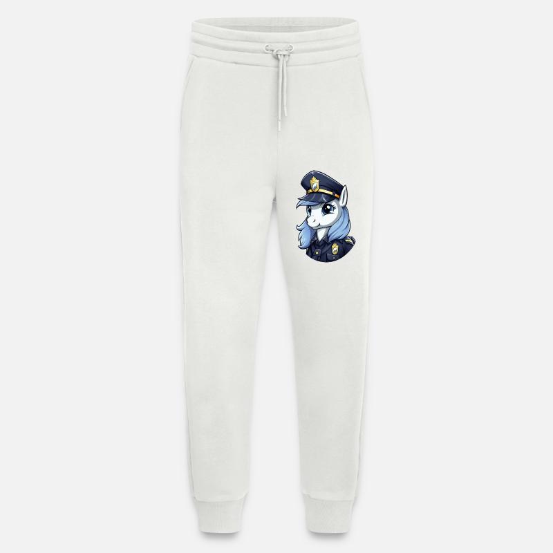 Polizei Pony - Jogginghose - made by SPREAD - OFF WHITE