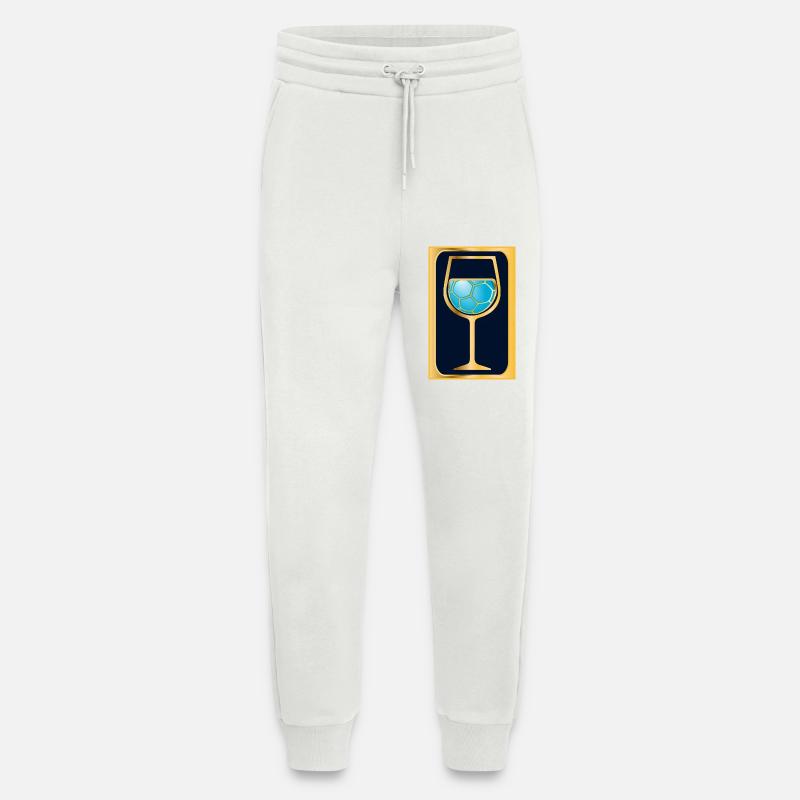 Handball Wein - Jogginghose - made by SPREAD - OFF WHITE