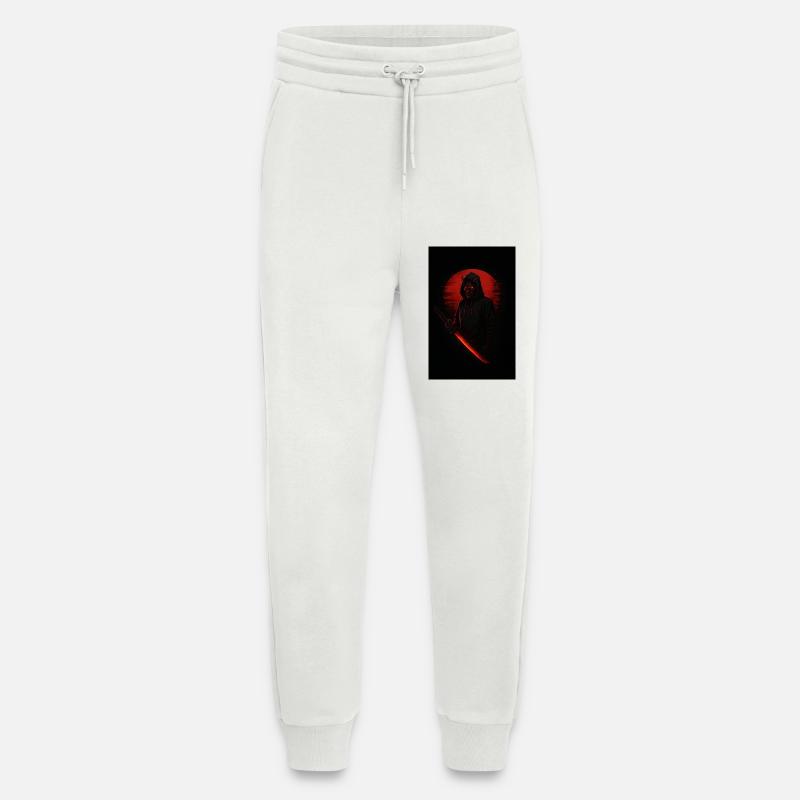 Dämon Maske Samurai Nacht Design - Jogginghose - made by SPREAD - OFF WHITE