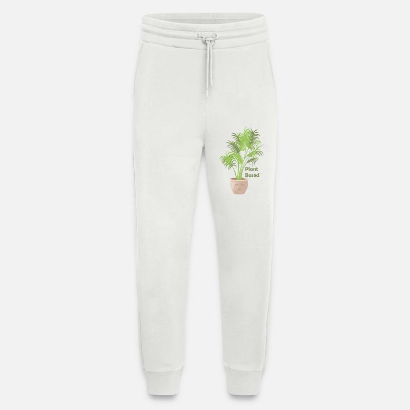 Plant Based – Kawaii Farn Shirt/Pullover - Jogginghose - made by SPREAD - OFF WHITE