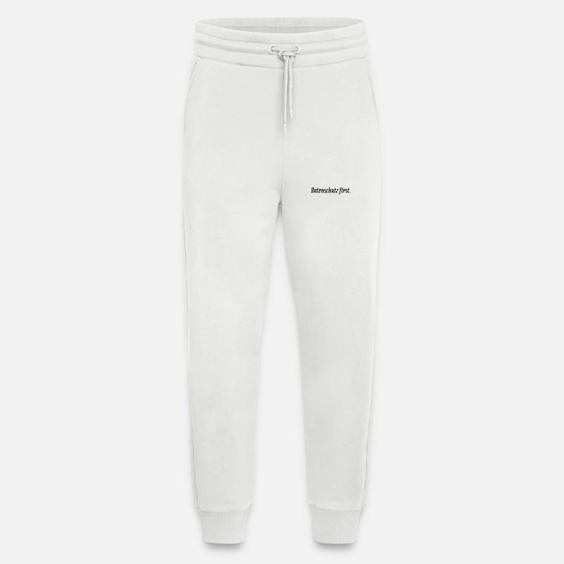 Data protection first. - Jogging Pants - made by SPREAD  - OFF WHITE