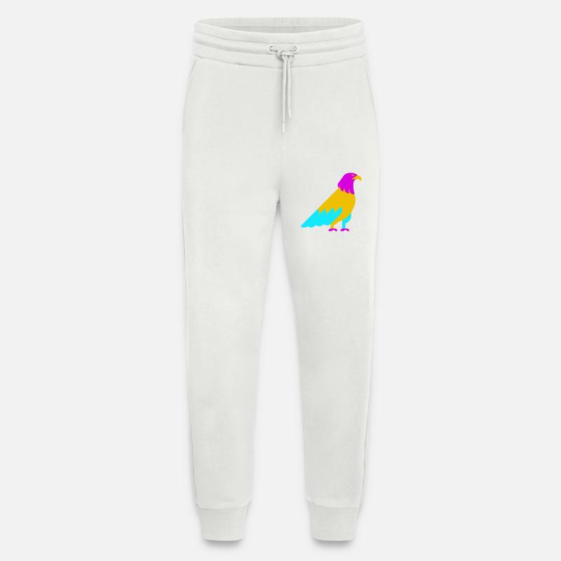 Farbenfroher abstrakter Adler - Jogginghose - made by SPREAD - OFF WHITE