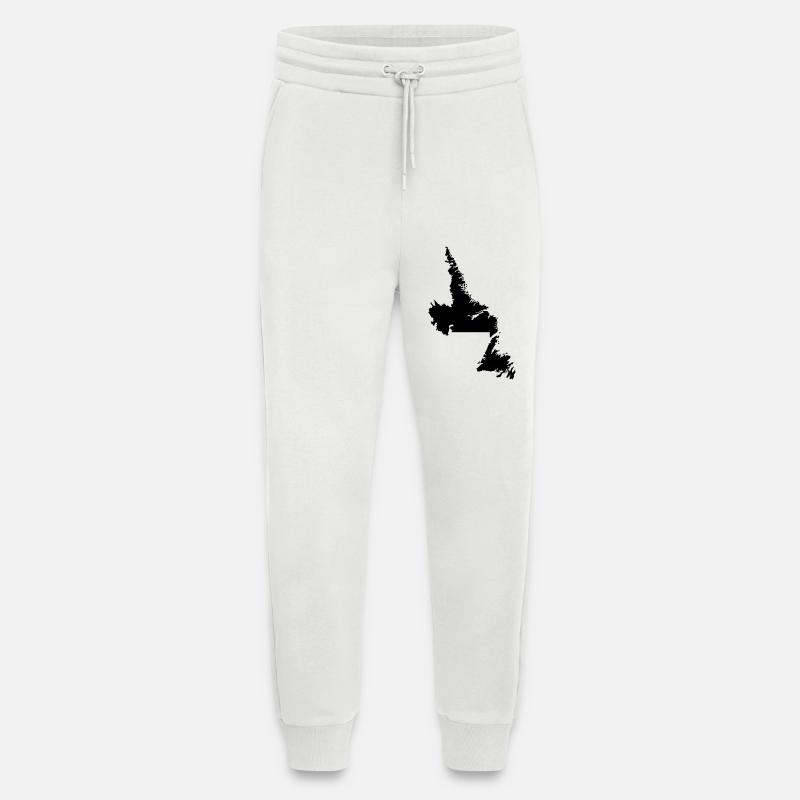 Terranova map - Jogging Pants - made by SPREAD  - OFF WHITE