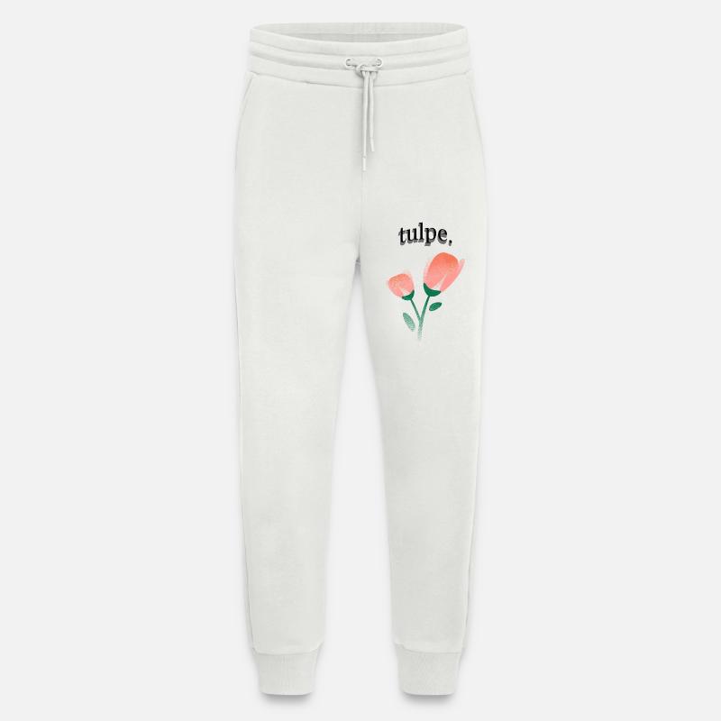 tulpe. - Jogginghose - made by SPREAD - OFF WHITE