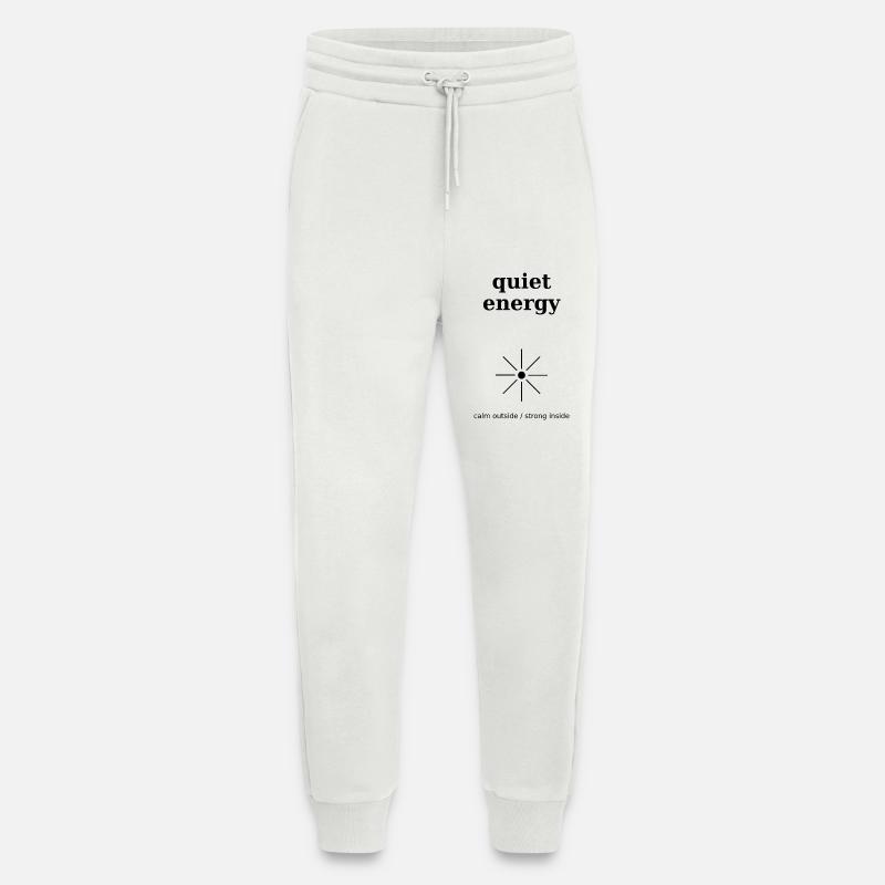 Quiet energy - Jogging Pants - made by SPREAD - OFF WHITE