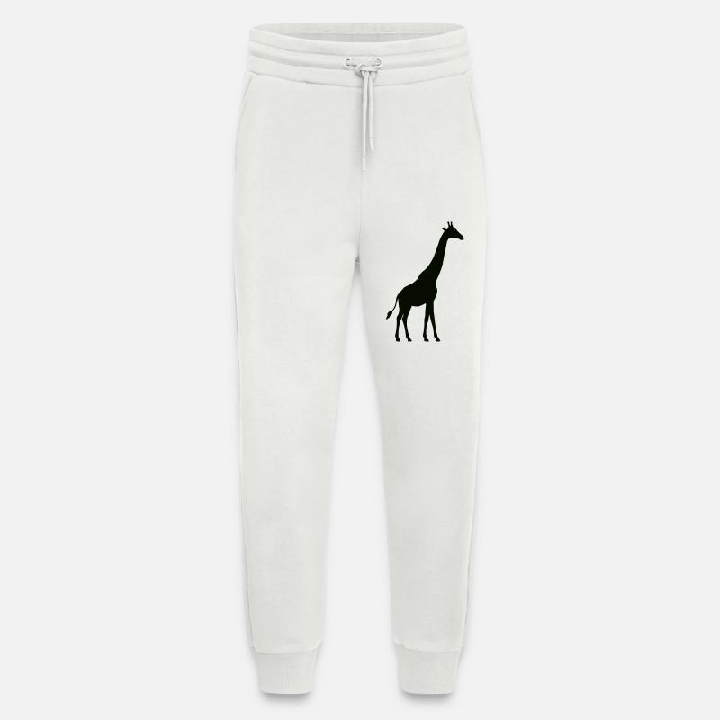Giraffe - Jogging Pants - made by SPREAD  - OFF WHITE