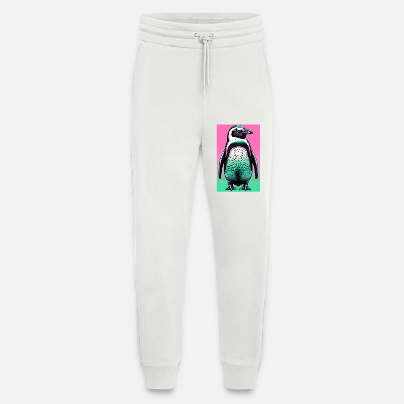 penguin - Jogging Pants - made by SPREAD  - OFF WHITE