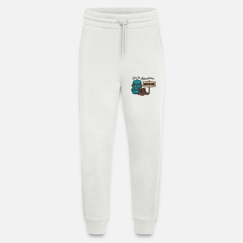 Lass uns abenteuerlich sein. - Jogginghose - made by SPREAD - OFF WHITE